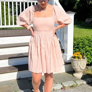 Mable Pink Babydoll Dress